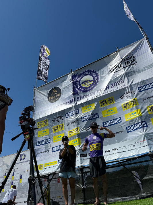 6年ぶりに開催の「MURASAKI SHONAN OPEN 2025」にて平原颯馬が準優勝！