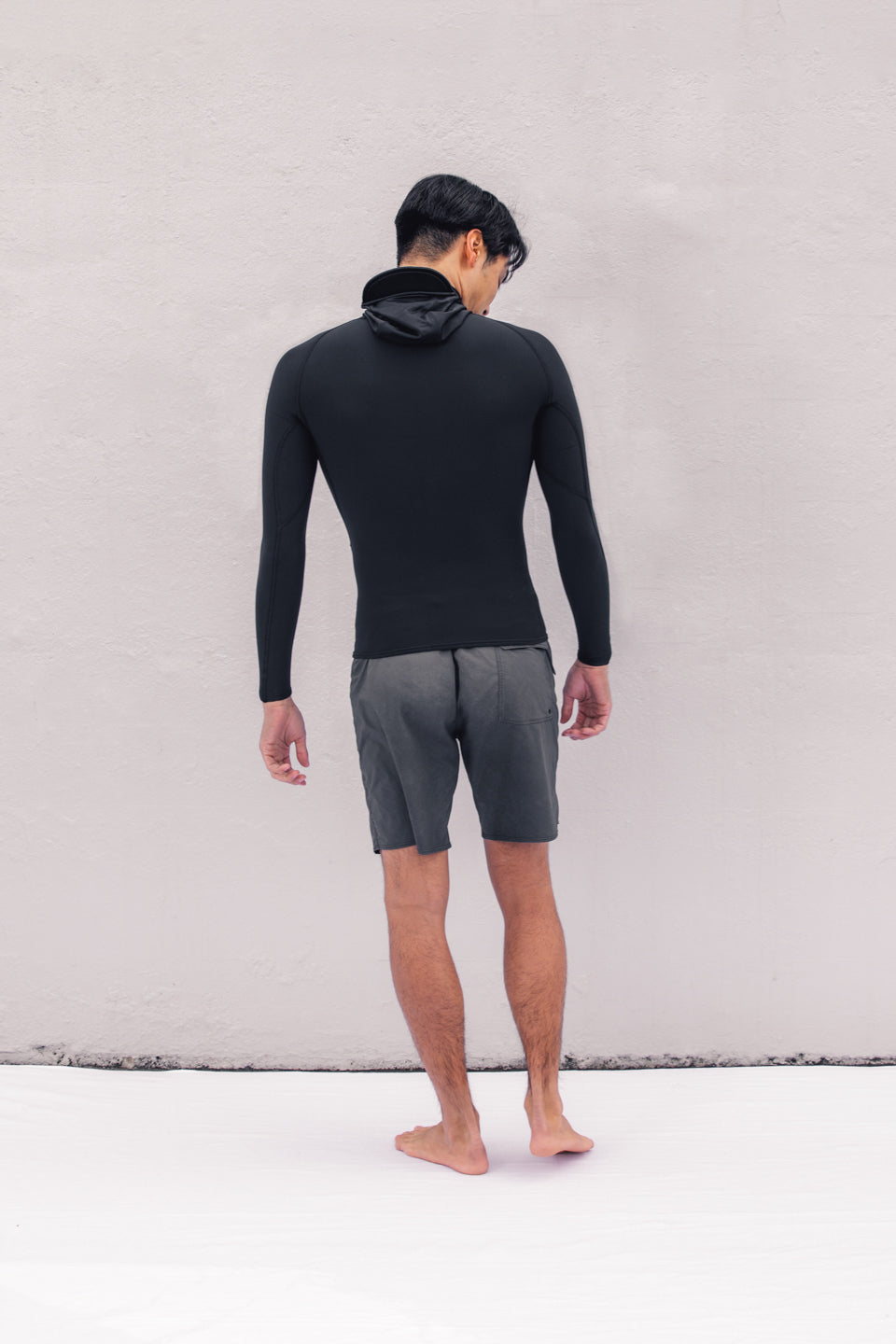 Unisex フード付きプルオーバー ロングタッパー - 1mm – JULY WETSUITS